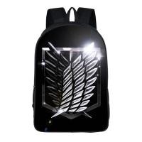ราคา Anime Attack On Titan กระเป๋าเป้สะพายหลังกระเป๋านักเรียนมีซิป (20008318294)