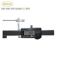 ราคา Digital Step Gap Gauge C1 10TF Electronic Digital step gap gauge high depth vernier caliper face difference measuring gauge Range 10 mm Reading 0 01 mm (18975159479)