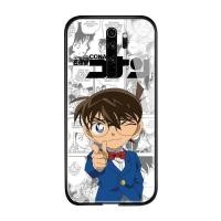 ราคา UCUCเคสมือถือ เคสโทรศัพท์ เคสXiaomi Redmi Note 7 Pro Note 8 Pro Note 3 Pro Note 4 4x Pro Note 5A Y1 Note 5Aรุ่นPrime Pro Note 6 Pro Caseแฟชั่นคลาสสิกนักสืบโคนันอนิเมะกรณีปิดปลอกGlossy Temperedกระจกนิร