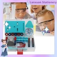 ราคา Lanxuan Stationery เครื่องเขียนชุดวิทยาศาสตร์แหวนบาร์เข็มทิศเกือกม้าแม่เหล็กรถชุดเครื่องมือทดลอง THA2697 (20671857895)