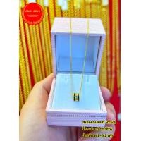 ราคา สร้อยคอเงินแท้ 92 5 พร้อมจี้ทองแท้ 99 99 น้ำหนัก0 1 0 2 กรัม จี้ทองแท้มีใบรับประกันสามารถขายได้ (20069680389)