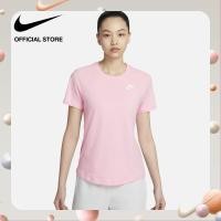 ราคา Nike Womens Nike Sportswear Club Essentials Tee Medium Soft Pink (21300768086)