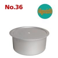 ราคา หม้อเเขก หม้ออินเดีย ตราจระเข้ No 36 40 45 50 55 ซม ไม่มีหูจับ (16639657135)