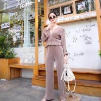 ราคา ZARA PLEATED SET ชุดเข้าเซ็ทผ้าพลีท (15353287816)