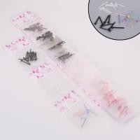 ราคา 10 150ชิ้นแฟชั่นสีดำสีขาวล้างที่มีสีสันหูติดมินิที่เรียบง่ายพลาสติก Hypoallergenic หูติดเครื่องประดับขายส่งสำหรับผู้หญิงและผู้ชายต่างหูเครื่องประดับ (16776354979)