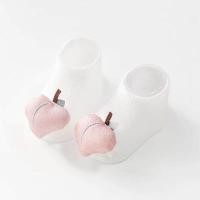 ราคา ถุงเท้าเด็ก ถุงเท้าเด็กแรกเกิด ประดับตุ๊กตาผลไม้ ตุ๊กตารูปสัตว์ สำหรับทารก 0 6 เดือน (17470374101)