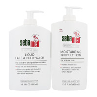 ราคา Sebamed Set Liquid Face Body Wash 400ml Body Lotion 400ml ซีบาเมด เซ็ท ลิควิด เฟซ แอนด์ บอดี้ วอช 400มล บอดี้โลชั่น 400มล (14439181067)