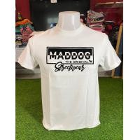 ราคา เสื้อยืดเเขนสั้นmaddog แท้100 คละลาย ผู้ชาย ผู้หญิงใส่ได้ (12501420788)