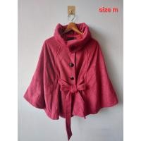 ราคา CECIL Mc BEE สีแดงเลือด ออกแนวเสื้อคลุม (18038474441)