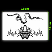 ราคา แทททู SAI MAGIC TATTOO รอยสักอยู่ได้นาน 2 สัปดาห์ รอยสักมายากล แทททูรอยสักกันน้ำ รอยสักชั่วคราว รอยสัก (19451665653)