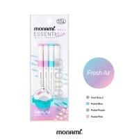 ราคา Monami Essenti Twin Set ปากกาเน้นข้อความ เอสเซ็นติ ทวิน ชุด 4 สี แถมฟรีสติ๊กเกอร์เมื่อซื้อครบ 4 ชุด (21299930905)