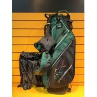 ราคา ถุงกอล์ฟขาตั้ง Greg Norman Stand Bag Lightweight Mens Black and Green Golf Bag (18053022931)