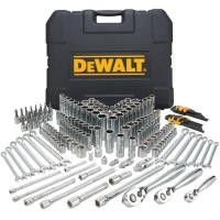 ราคา DEWALT Mechanics Tools Kit and Socket Set 204 Piece 1 4 3 8 1 2 Drive MM SAE DWMT72165 204 PC Tools Kit and Socket Set (17291985074)