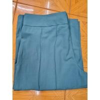 ราคา L 4XL กางเกง5ส่วนผ้าตองแปด จับจีบด้านหน้าสวยหรู พร้อมส่ง (17119064152)