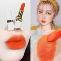 ราคา สีแครอทลิปสติกสีส้มสีแดงกุหลาบพลัมลิปสติกกันน้ำลิปสติกเนื้อแมทแมทเนื้อเรียบ (21197194111)