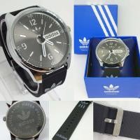 ราคา ฟรีกล่อง นาฬิกาแฟชั่น ผช สายดำadidas ระบบเข็ม สกินลายตัวล้อคและสาย นาฬิกาข้อมือ RC136 (4552738883)