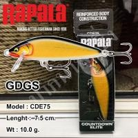 ราคา เหยื่อปลอม Rapala Countdown Elite 75 (7681953239)