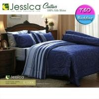 ราคา TeeBed Jessica Cotton100 SilkShine ผ้านวม 90x100 นิ้ว 5 6 ฟุต พิมพ์ลาย C1006 (129599712)