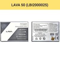 ราคา แบตเตอรี่ LAVA 50 LBI12000025 Phone Battery LCD MOBILE (3467412374)