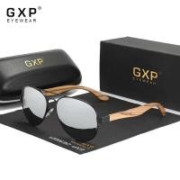 ราคา GXP แว่นตาผู้ชายโพลาไรซ์แว่นตากันแดดกรอบไม้ทำด้วยมือ แว่นตา UV400กระจกวัดไม้แว่นกันแดดขับรถ (21170222436)