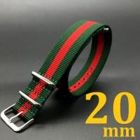 ราคา goodnice สายนาฬิกา นาโต้ ซูลู nato zulu ผ้าไนล่อน ไซส์ 20 มม แถมสปริง ที่ถอดสาย (8259342678)