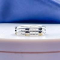 ราคา แหวนเงินแท้92 5 สอดขนหางช้างไทยแท้ แท้ทั้งเส้น 3แถว 3มงคล (10308753077)