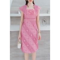 ราคา เดรสลูกไม้ ปักกุหลาบ Love lady (18809593371)
