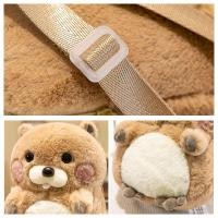 ราคา YA ZHOU LONG กระเป๋าเป้สะพายหลังตุ๊กตาหนูแฮมสเตอร์ Groundhog กระเป๋าหิ้วตุ๊กตาหนานุ่มกระเป๋าหิ้วตุ๊กตาเด็กผู้หญิง (19832569456)