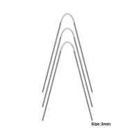 ราคา สแตนเลสถักแบบวงกลมเข็มถักนิตติ้ง23ซม เครื่องมือเย็บปักถักร้อยแบบทำมือแขนสำหรับถุงเท้า (17781090729)