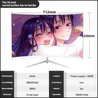 ราคา ส่งจากไทย จอมอนิเตอร์17 27นิ้ว แบบโค้ง หน้าจอคอมพิวเตอร์ จอคอมพิวเตอร์โค้ง Curved จอ 32นิ้ว 2K144HZ IPS Panel VGA HDMI จอคอม 1080P 24นิ้วLED Gaming Monitor จอคอมพิวเตอร์ (20686003963)