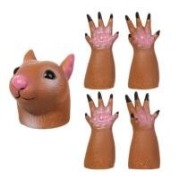ราคา Animal Random Puppet Cat Animal Dolls Finger Puppets Hand Vinyl Animal Hand Puppets Hand Puppet Props Hand Puppet (19844026735)