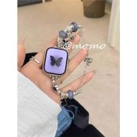 ราคา Pandora สายนาฬิกาข้อมือสเตนเลส โลหะ สําหรับ iWatch Series SE 6 5 4 3 2 1 LYUE (19501709551)