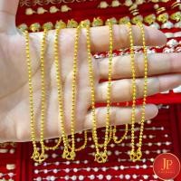 ราคา สร้อยคอ ทองชุบ ทองหุ้ม น้ำหนัก1สลึง ยาว18นิ้ว สวยเสมือนจริง JPgoldjewelry (16093826231)