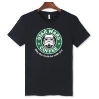 ราคา Alimoo เสื้อยืดผ้าฝ้ายฮิปฮอปพิมพ์ Star War ออกแบบสำหรับผู้ชาย ส่วน100 บาท โค้ด ขนาดใหญ่ XXS 4XLS 5XL (21335031446)