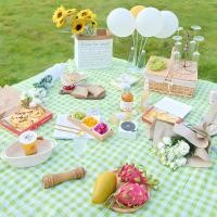 ราคา เสื่อปิคนิค เสื่อปูพื้น เสื่อ เสื่อกันน้ำ เสื่อชายหาด เสื่่อพับได้ เสื่อพกพา เสื่อปิคนิคลายสก๊อต พกพาสะดวก พับเก็บง่าย พร้อมส่ง (19413241308)