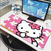 ราคา แผ่นรองเมาส์ Gamer การ์ตูนเฮลโลสแมวคิตตี้คีย์บอร์ดยางแผ่นอุปกรณ์เสริมโต๊ะเกม Mousepad Kawaii การ์ตูนแผ่นรองเมาส์น่ารัก Xxl (18705962709)