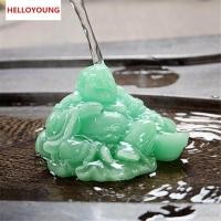 ราคา Silicone Material Tea pet tea set discoloration tea pet kung fu tea decoration Fortune maitreya (20252991574)