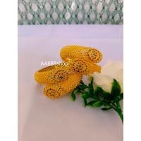 ราคา เครื่องประดับชุดไทย กำไลสีทองลงยางานสวยกำไลเพชรสีทอง เครื่องประดับไทย เครื่องประดับชดไทย ราคาขายคู่ (18286081625)