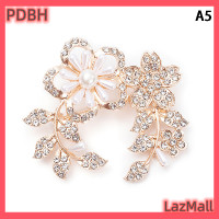 ราคา PDBH Fashion Store เข็มกลัดช่อดอกไม้ประดับมุกสำหรับงานแต่งงานเข็มกลัดติดพลอยเทียมช่อดอกไม้เครื่องประดับเสื้อผ้า (20757726918)