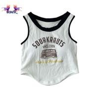 ราคา เสื้อกล้าม เสื้อสายเดี่ยวขายดี พิมพ์ลาย SOURKRAUTS เท่ห์ๆ ผ้าร่องฟองน้ำในตัว ราคาถูก A129 (19215411194)