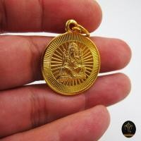 ราคา Ananta Ganesh เหรียญห้อยคอ ลายหน้า หลัง ขนาด 1 ผ่านพิธีแล้ว อินเดียแท้ พระพิฆเนศ เน้นเรียกทรัพย์ งาน รัก Cs04 Cs (15108767250)