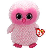 ราคา ตุ๊กตา TY Beanie Boos TWIGGY PINK OWL size medium (2143332653)
