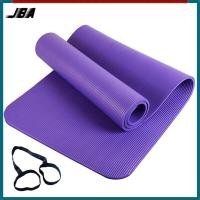 ราคา JBA เสื่อโยคะสำหรับผู้หญิงคุณภาพดีพร้อมสายคล้อง NBR หนา10มม กันน้ำทนทานเนื้อนุ่มเสื่อโยคะ สำหรับออกกำลังกาย (21239856808)