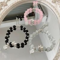 ราคา กำไลข้อมือหินสีชมพูสำหรับสร้อยข้อมือมูนสโตน (20345266523)