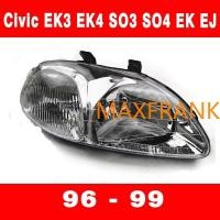 ราคา FOR Honda Civic EK3 EK4 SO3 SO4 EK EJ 96 99 Front Light Lamp HEADLAMP HEADLIGHT ไฟหน้า เลนส์ไฟหน้า ไฟหน้าสําหรับ ไฟท้าย (16982398068)