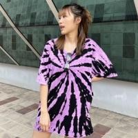ราคา เสื้อมัดย้อม ผ้าCotton100 KT007 SATURDAY (12991347383)