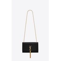 ราคา YSL YvesSaintlaurent MEDIUM KATE TASSEL IN CROCODILE EMBOSSED LEATHER (21228033578)