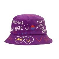 ราคา หมวกบั๊กเก๊ตแฟชั่นสวยๆ สไตล์เกาหลี หมวกลายกราฟฟิกการ์ตูน หมวกแฟชั่นน่ารักๆ หมวกชาวนา ชาวประมงกันแดด (7811616006)