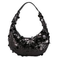 ราคา หนังเทียมสะพายไหล่ปักเลื่อมของผู้หญิง2023แฟชั่นใหม่กระเป๋าสะพายข้างกระเป๋าทรงเกี๊ยวใต้วงแขนแนวอินเทอร์เน็ต (21015412559)