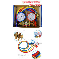 ราคา จัดส่งทันที เกจ์ชุดเติมน้ำยาแอร์ เกจ์วัดน้ำยาแอร์ R410A R32 R134a และ R22 เกจเติมน้ำยาแอร์ เกจ์เติมน้ำยาแอร์ เครื่องปรับอากาศที่เหมาะกับบ้านและรถยนต์ วัดระยะ 0 35 อินเทอร์เฟส 1 4 (19646182878)